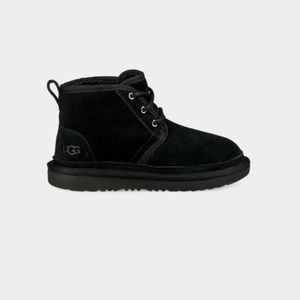 Kids Uggs Neumel II Lace Up Black boots Big Kids Sz 1